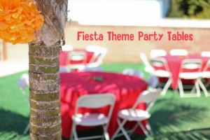 Fiesta Party Tables