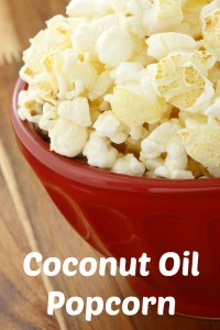coconut oil popcorn